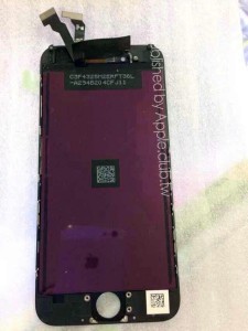 Apple iphone 6 front panel’s final assembly leaks