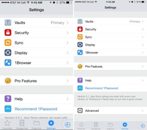 1password updated with iphone 6 and 6 plus support, improved touch id functionality
