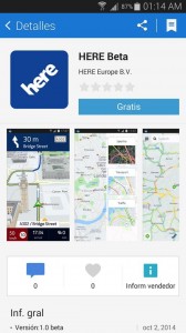 Nokia’s here maps beta listed on samsung app store, new apk (v1.0-172) leaked