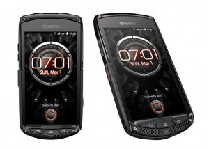 Kyocera torque in europe with a rugged droid smartphone