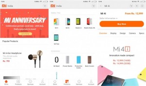 Xiaomi celebrates one year in india with 32gb mi 4i, mi store app, and new headphones