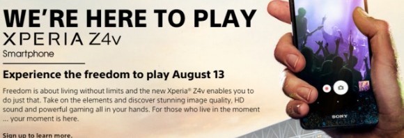 Sony Xperia Z4v