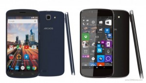 Archos unveils three new smartphones, one runs windows 10