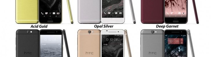 HTC One A9 leaked press renders confirm iPhone esque design
