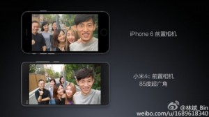 Xiaomi compares mi 4c’s front camera with iphone 6’s