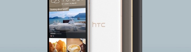 HTC One E9s dual sim – a new model quietly launches