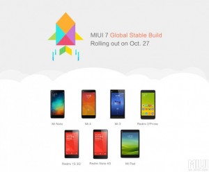 Miui 7 global stable roms now available for download