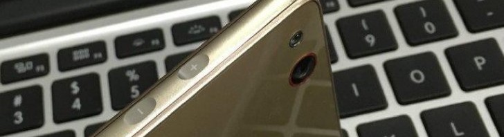 ZTE Nubia X8 photos tease resistive volume rockers and possible October 15 launch