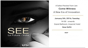 Letv expected to launch its first smartphone in india on january 5