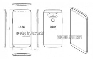 Leaked lg g5 diagram shows new design, volume buttons on the side