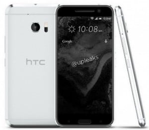 Htc 10 images show additional color options, including white front