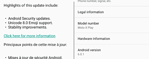 Android 6.0.1 update coming to moto x play units in canada and india