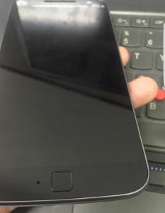 Latest leak of moto g (4th gen)  shows fingerprint reader on the front