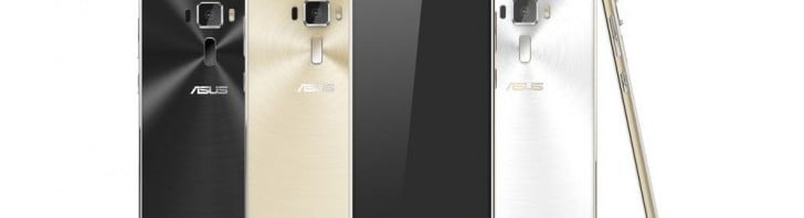 ZenFone 3 and ZenFone 3 Deluxe surface renders