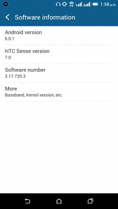 Marshmallow update  for htc desire 820 running now