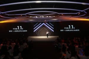 Oppo f1 plus sold 7 million units, one every 1.1 seconds