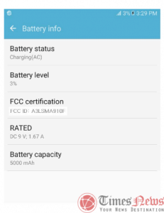 Galaxy a9 pro has fcc approved