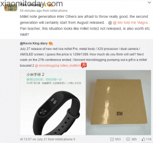 Xiaomi mi note 2 could be available in august with snapdragon 821