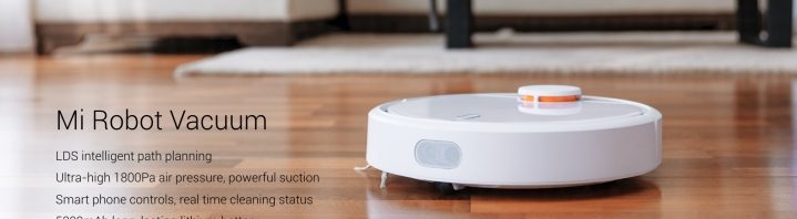 Mi Robot Vacuum: Large Battery, Powerful Suction, LDS Path Planning only $250