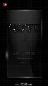 Xiaomi mi note 2 to launch officially on october 25