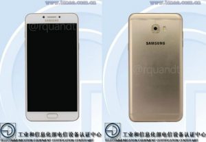 Samsung galaxy c7 pro images posted on tenaa
