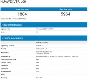 Huawei p10 spotted