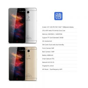 Umi max 4g smartphone helio p10 5.5 inches 2.5d fhd