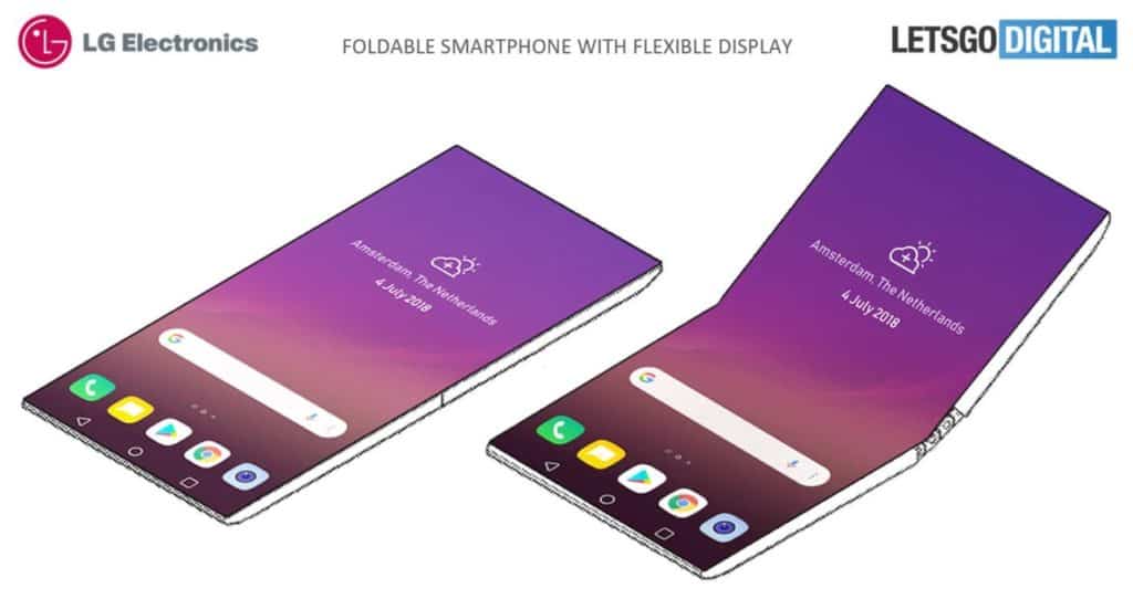 Lg’s fresh patent offer a foldable cameraphone with extendable hinge