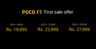 Xiaomi Poco F1 launched as the cheapest Snapdragon 845 flagship telephone with Rs. 19,999 (~$286) pricing