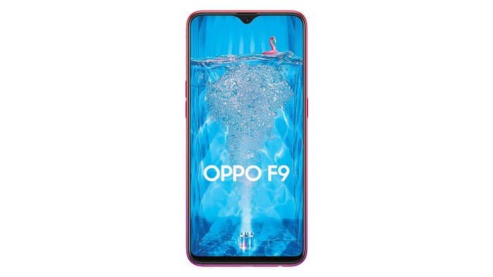 Oppo f9 with waterdrop display and 4gb ram debuts in india for rs. 19,990