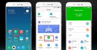 Xiaomi smartphones take whatsapp cleaner function in miui 10