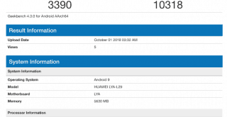 Huawei mate 20 with kirin 980 makes an appearance on geekbench