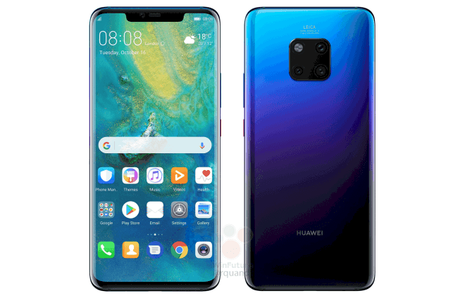 Huawei mate 20 pro big leak reveals full specs and pricing