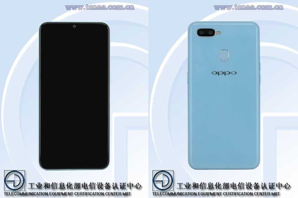 Oppo a7 tenaa listing updated with full specifications
