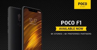 Poco f1 presently available from offline mi stores and preferred partners in india