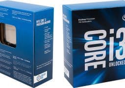 Intel Core i3 8100 CPU Quad Core 4 thread / 3.6 GHz / LGA 1151/6 MB L3 Cache