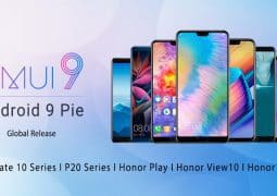 Android pie stable update hits huawei p20/p20 pro, mate 10 pro, honor play/view 10/10