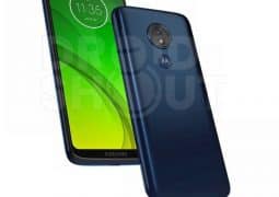 Moto G7 Power flowed out render