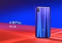 Xiaomi play receives two fresh variants of 6+64gb and 6+128gb