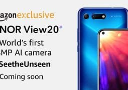 Honor View20 India launch teased by Amazon India, established to be an Amazon-exclusive smartphone