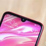Hands-on photographs displays huawei enjoy 9 red version