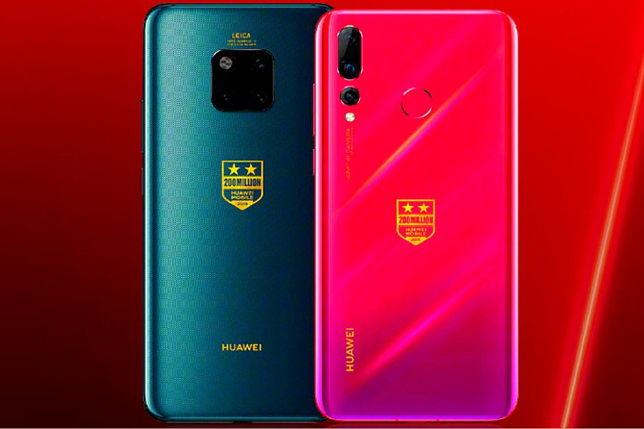 Huawei to release mate 20 and nova 4 special editions to celebrate the 200 million shipments