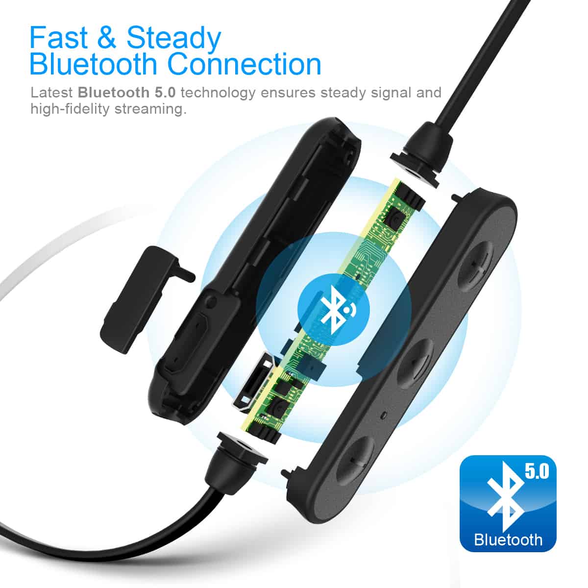Iteknic ik-bh001 wireless stereo headset with up to 24 hrs playback launching december 28
