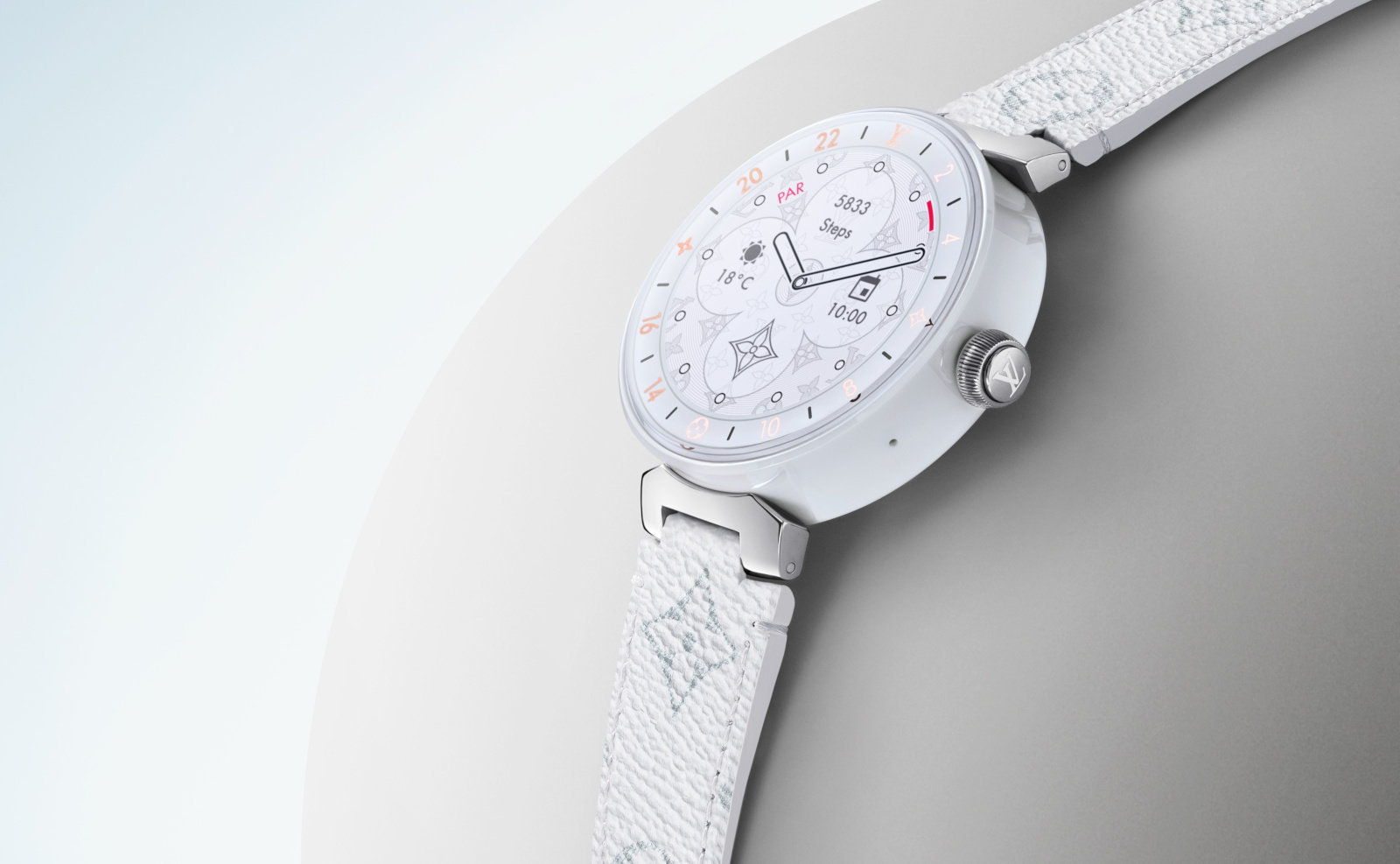 Louis vuitton tambour horizon smartwatch 2019 edition earlier with sd wear 3100