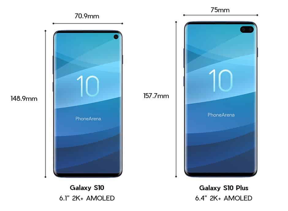 Samsung galaxy s10, galaxy s10+ major leak shows design, specifications, features
