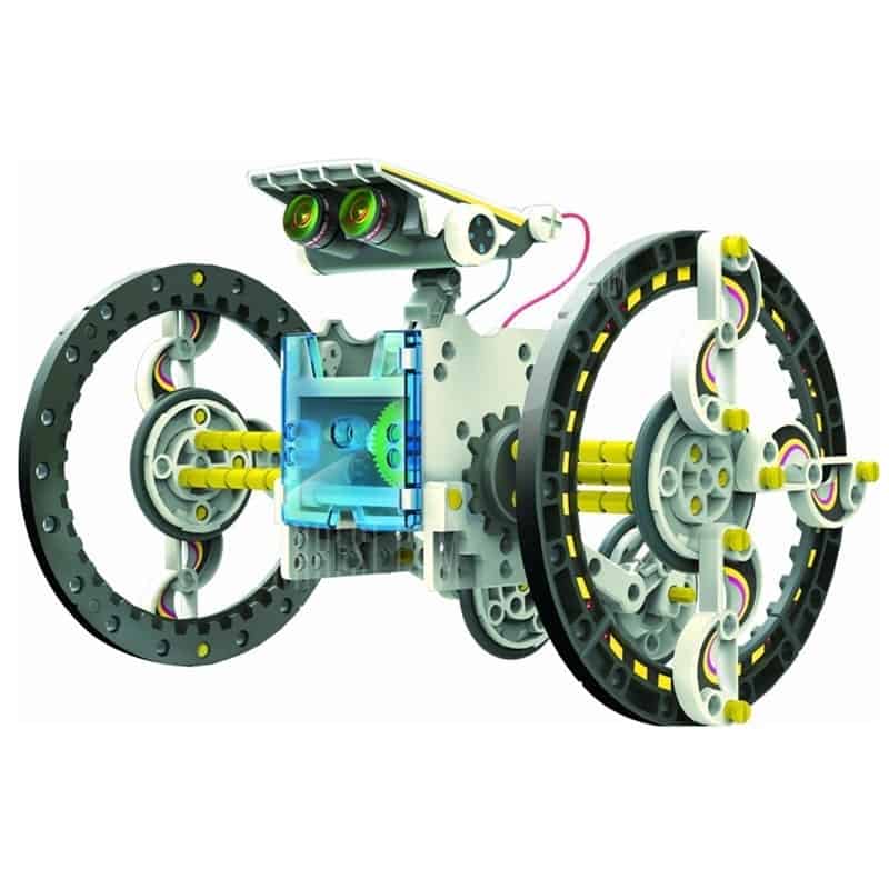 🔥14 in 1 montaggio potenza solare d’auto robot corredo giocattolo educativo