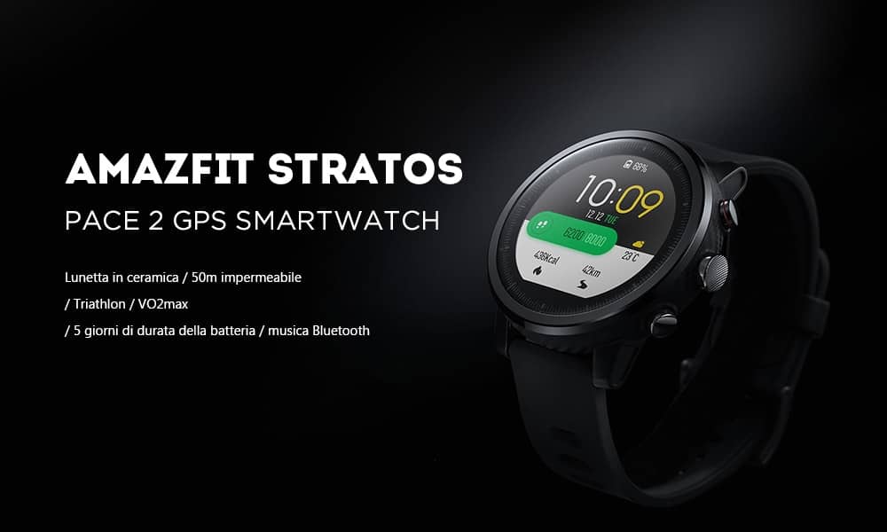 🔥xiaomi amazfit stratos / pace 2 smartwatch versione internazionale