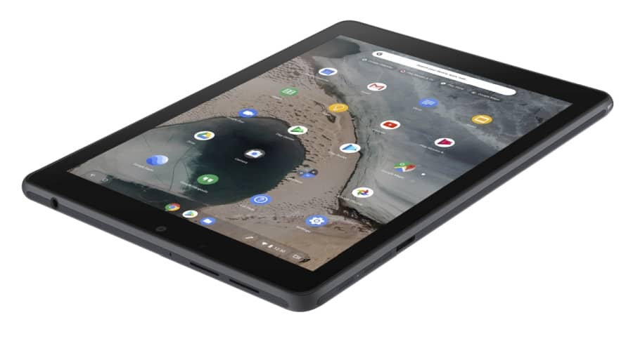 Asus chromebook tablet ct100 is a chrome operation system tab targeted at kids