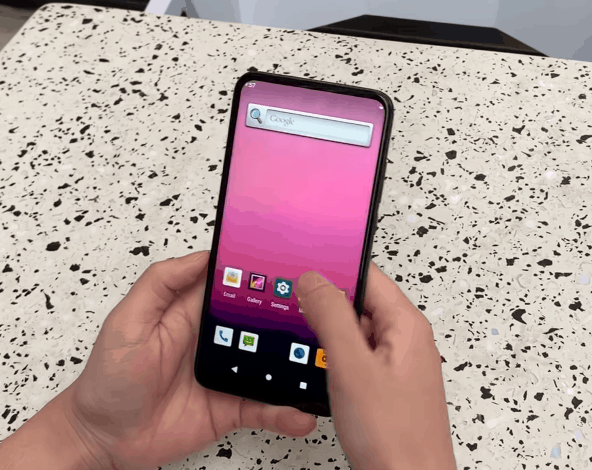 Elephone px with pop-up camera makes another video appearance