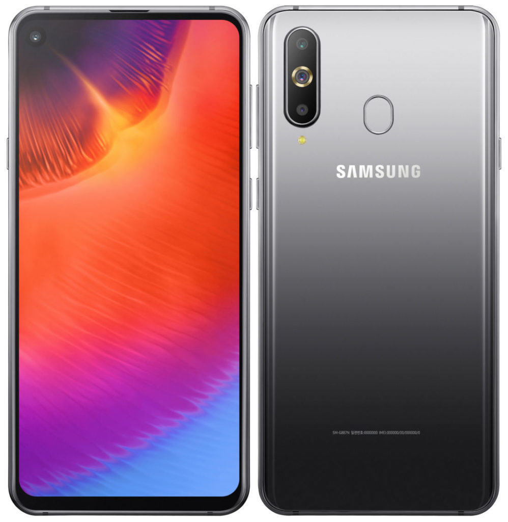 Samsung galaxy a9 pro 2019 with infinity-o panel and sd710